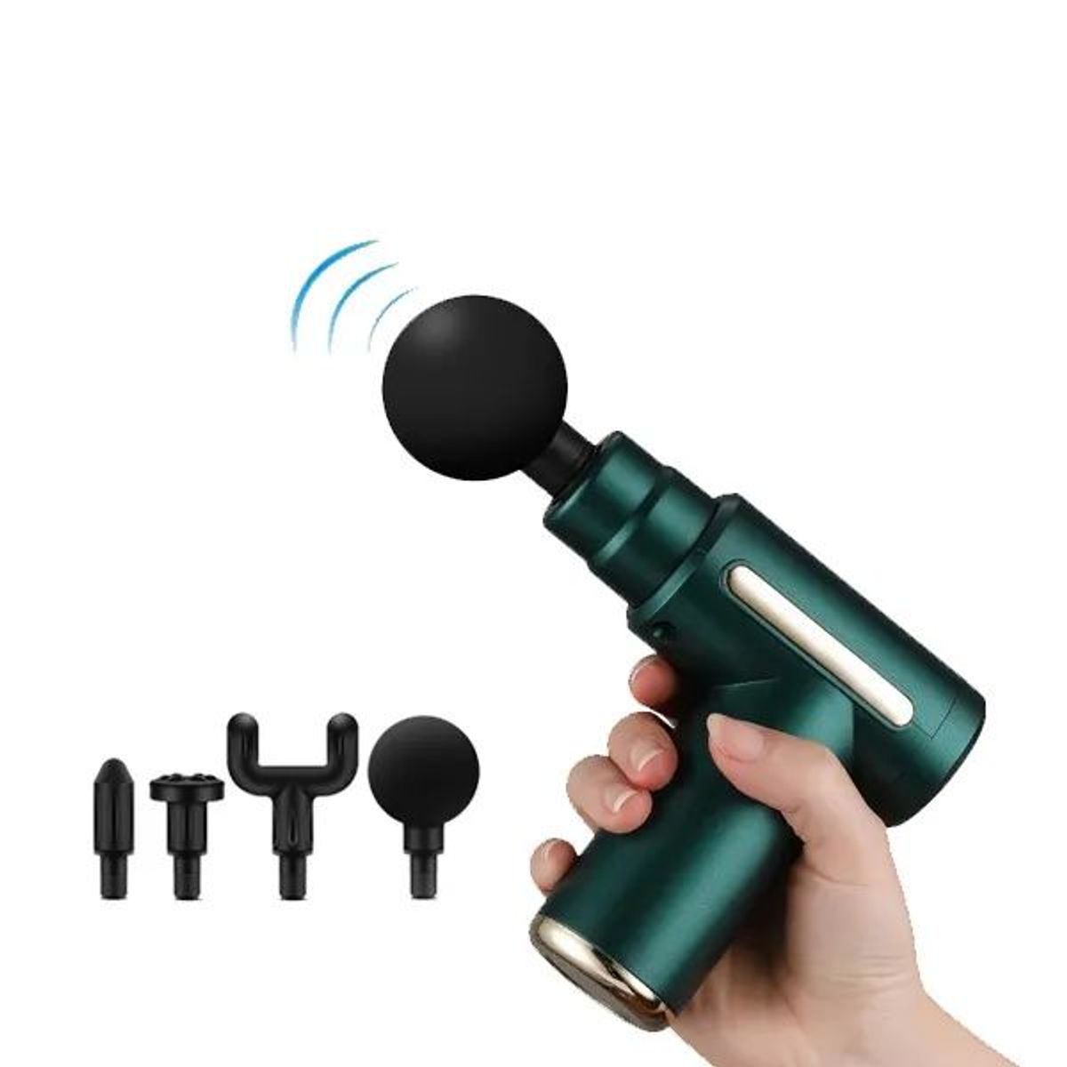 GENERICO - Mini Masajeador Muscular facial gun 5 Niveles