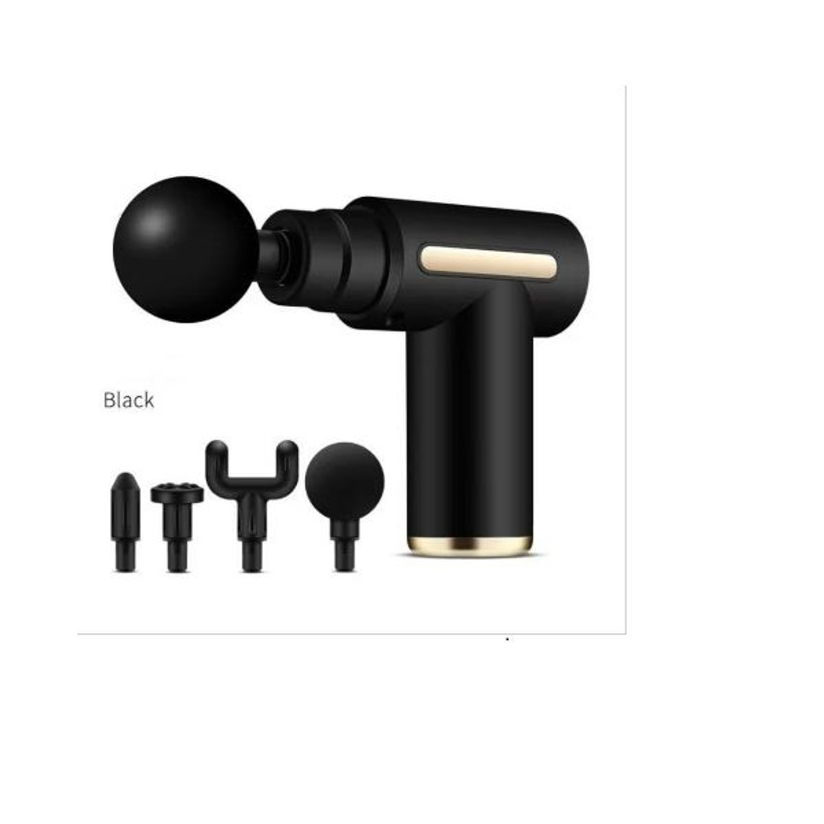 GENERICO - Mini Masajeador Muscular facial gun 5 Niveles