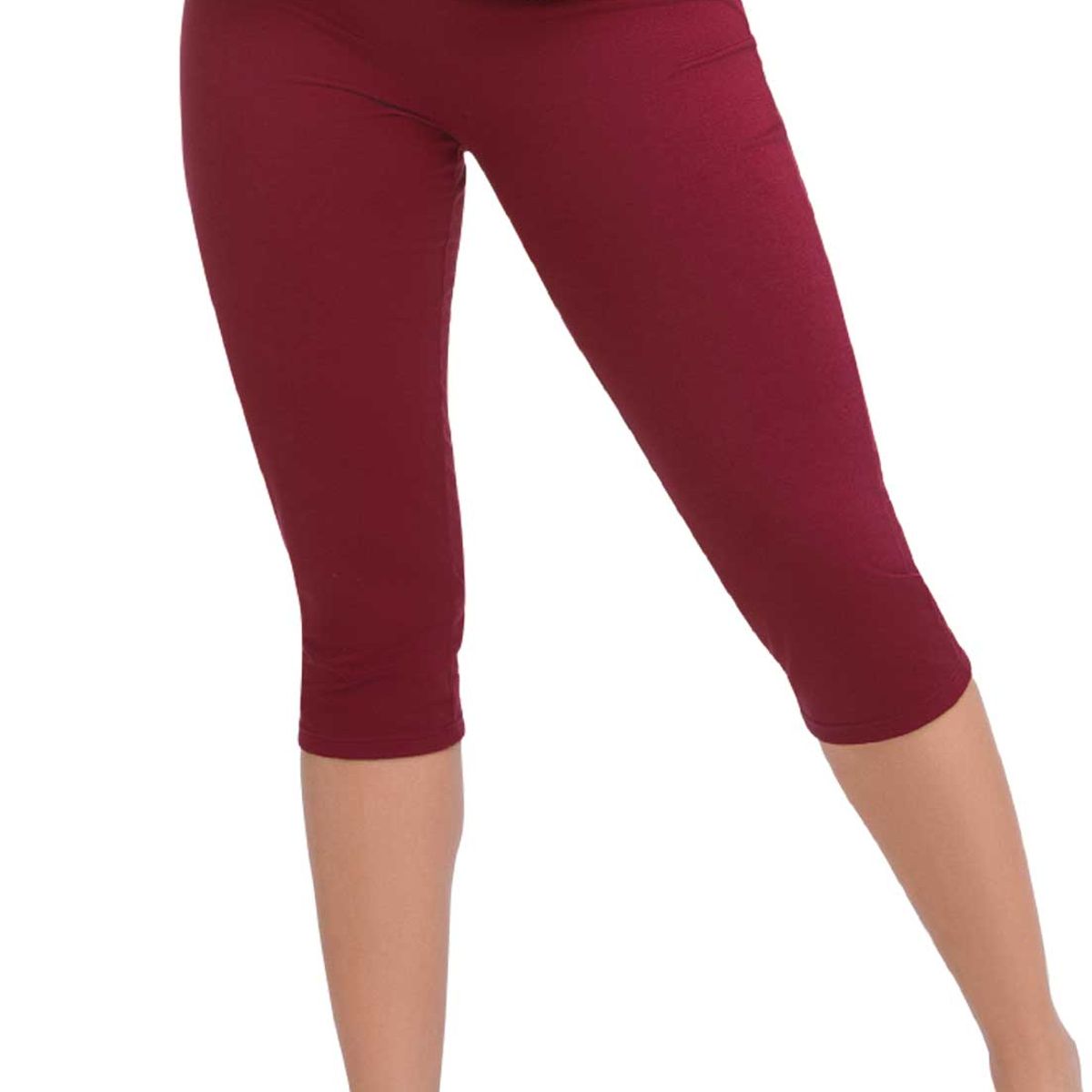 MARKETING PERSONAL - Capri Mujer Vinotinto Mp 75600