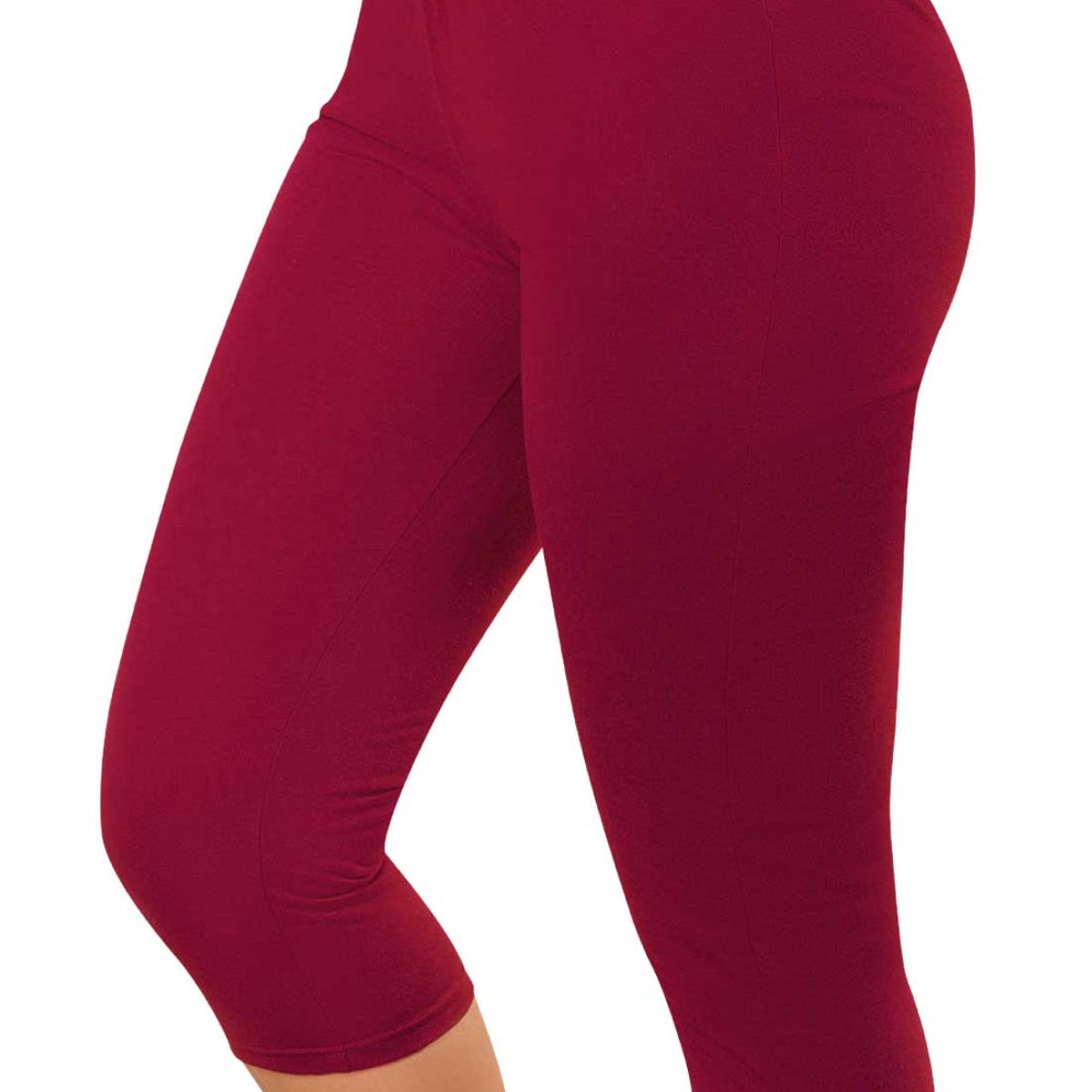 MARKETING PERSONAL - Capri Mujer Vinotinto Mp 75600