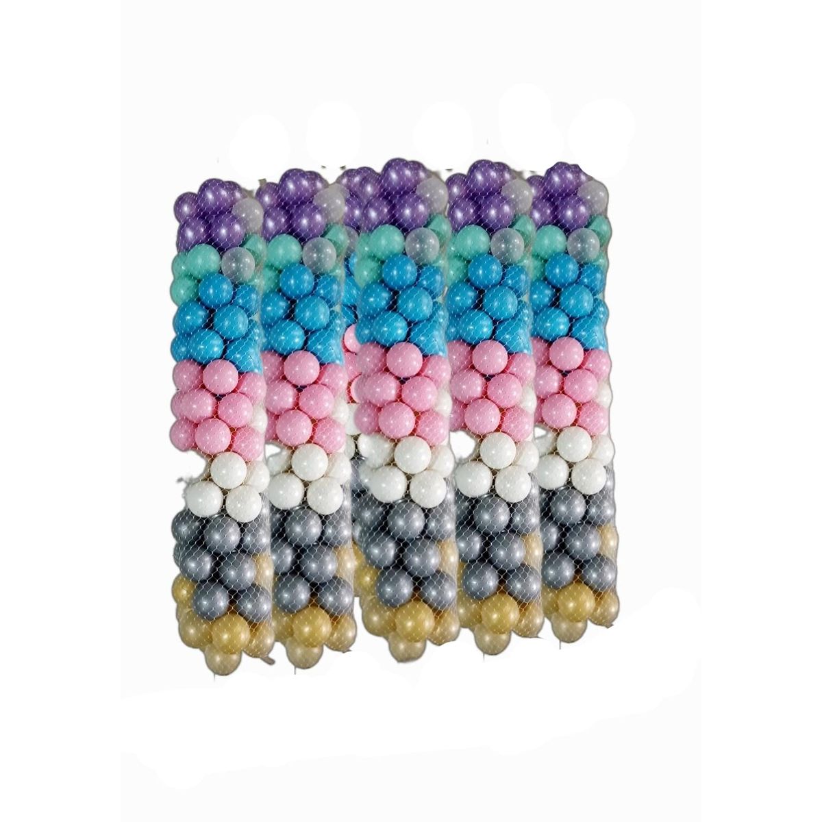 INFANTILES CAJUROMIX - 300 PELOTAS PARA PISCINA COLORES PASTEL