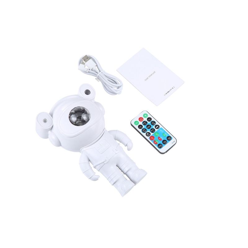 GRUPO B - Lampara Astronauta Proyector De Galaxia Musical Bluetooth Led