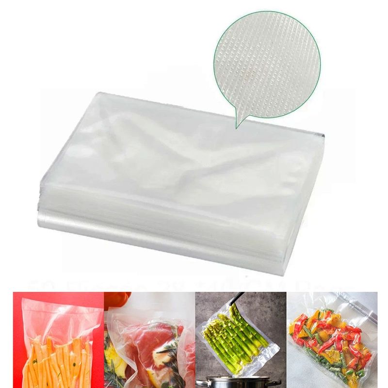 GENERICO - Bolsas Para Selladora Al Vacio Empacadoras Alimentos X100