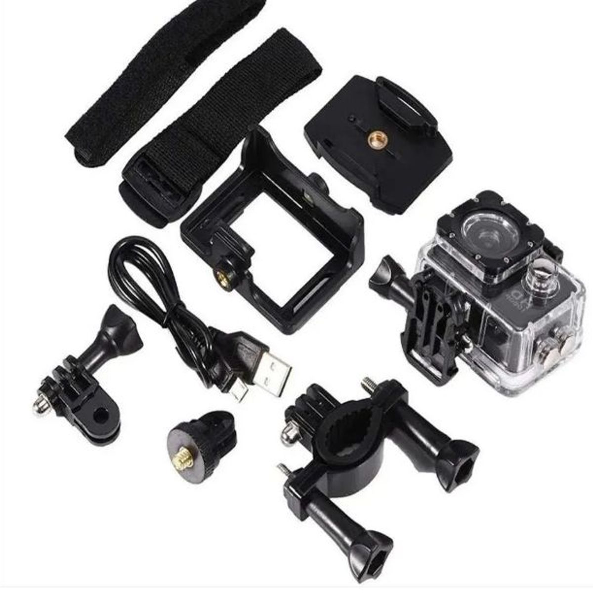 GENERICO - Camara Deportiva Wifi Sumergible Sports Casco Moto