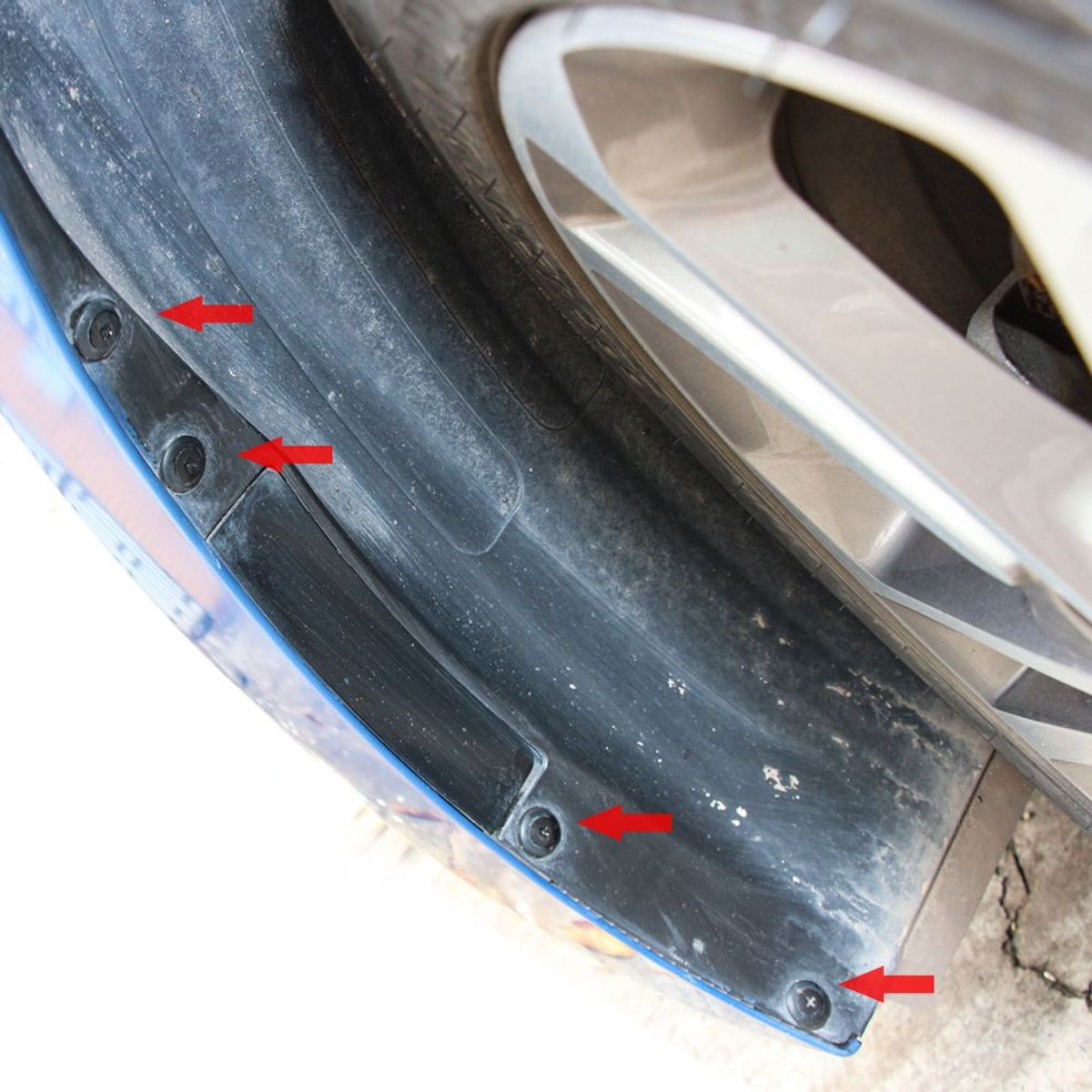 GENERICO - pines broches clips topes para vehiculo de 50 unidades