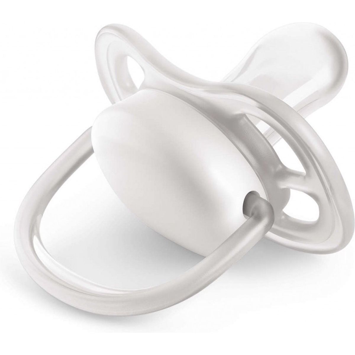 AVENT - Chupo Avent Bebe Entretenedor Ultra Soft 6-18m x 1 Blanco