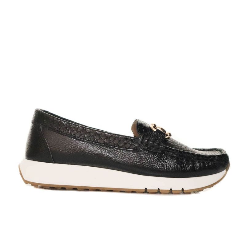 ZAVATTY - Mocasin para mujer 0S707-Z550 NEGRO ZAVATTY