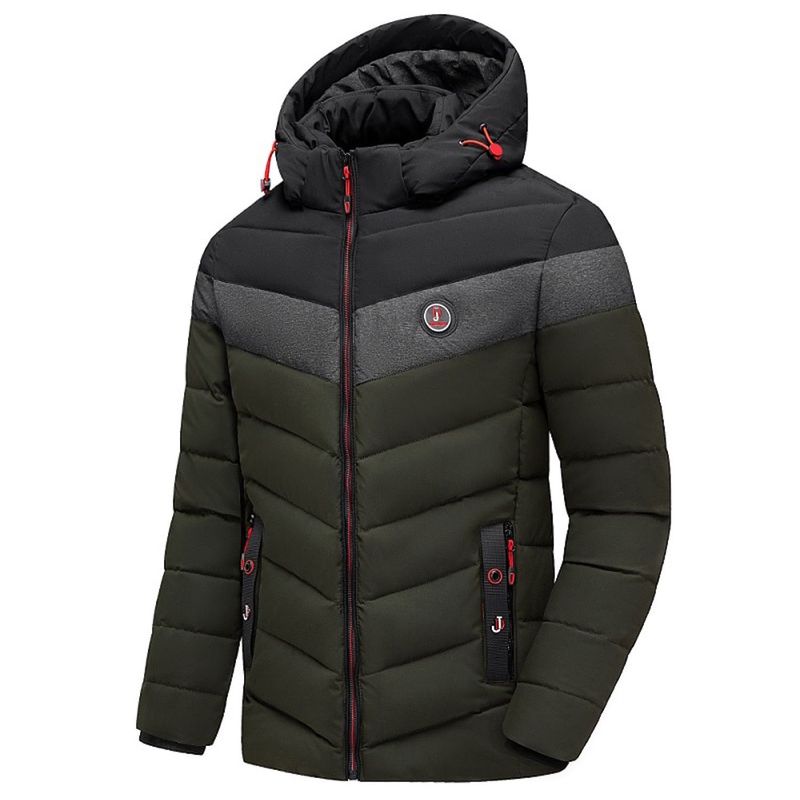 UBMD - Chaqueta Invierno Hombre Calida Gruesa Rompevientos 2028