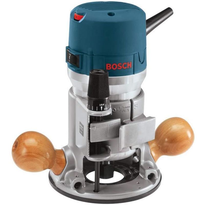 BOSCH - Ruteadora De 2.25 Hp, Electrica, De Base Fija Bosch 1617evs