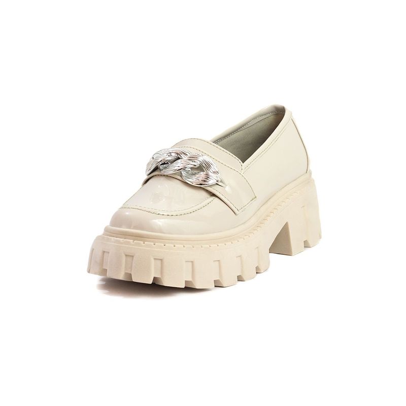 INCO - Mocasines Charol Mujer Beige INCO Ana