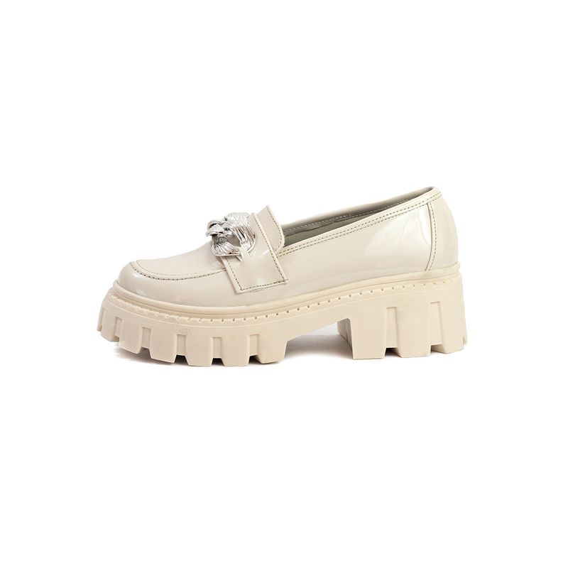 INCO - Mocasines Charol Mujer Beige INCO Ana