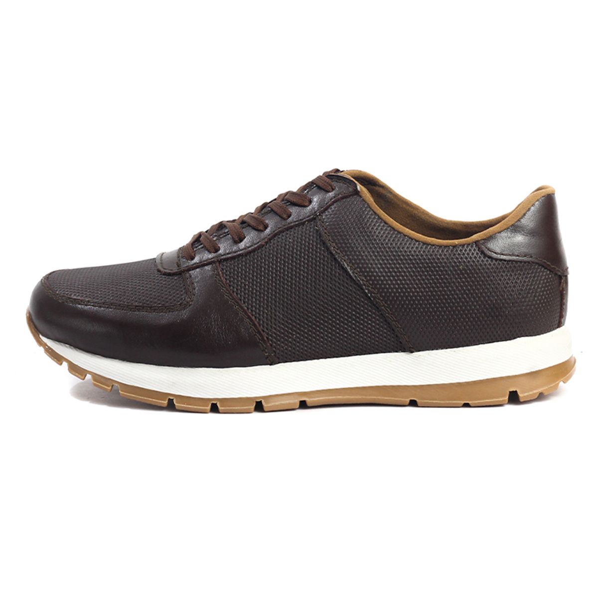 MANIQUEO - Tenis Cuero Hombre Café Maniqueo Declan