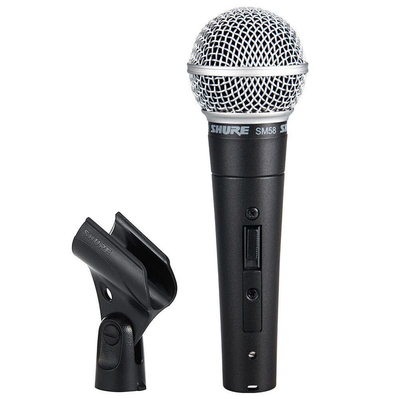 SHURE - Micrófono alámbrico Profesional Shure Sm58