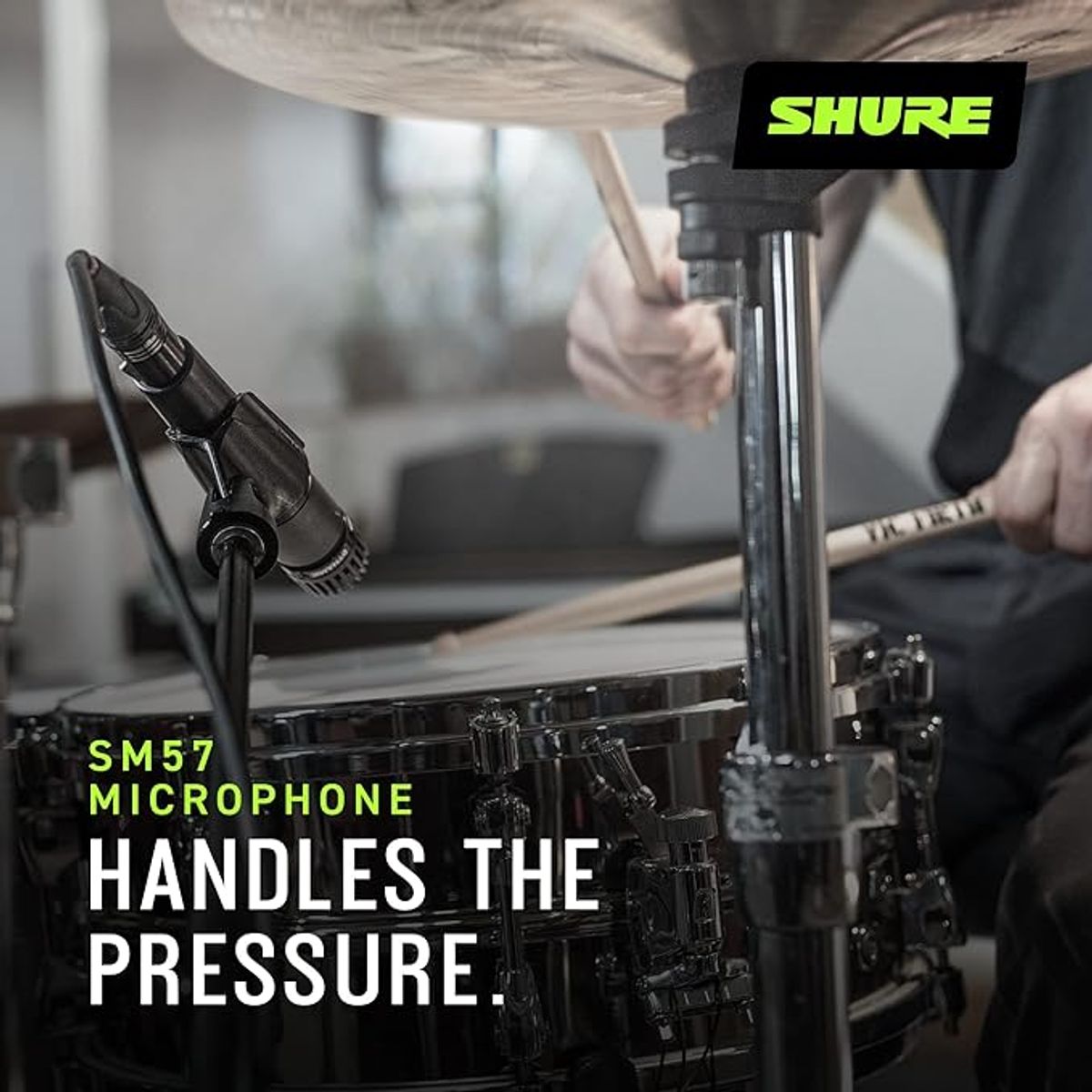 SHURE - Microfono para Instrumentos Shure SM57 Dinamico