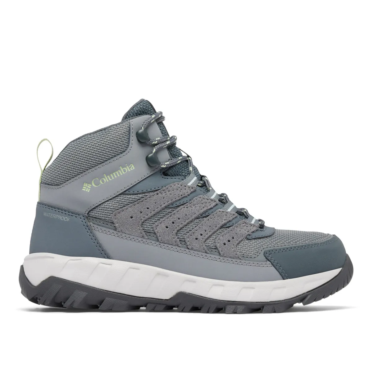 COLUMBIA - Botas Mujer Columbia Strata Trail Mid Wp Gris COLUMBIA