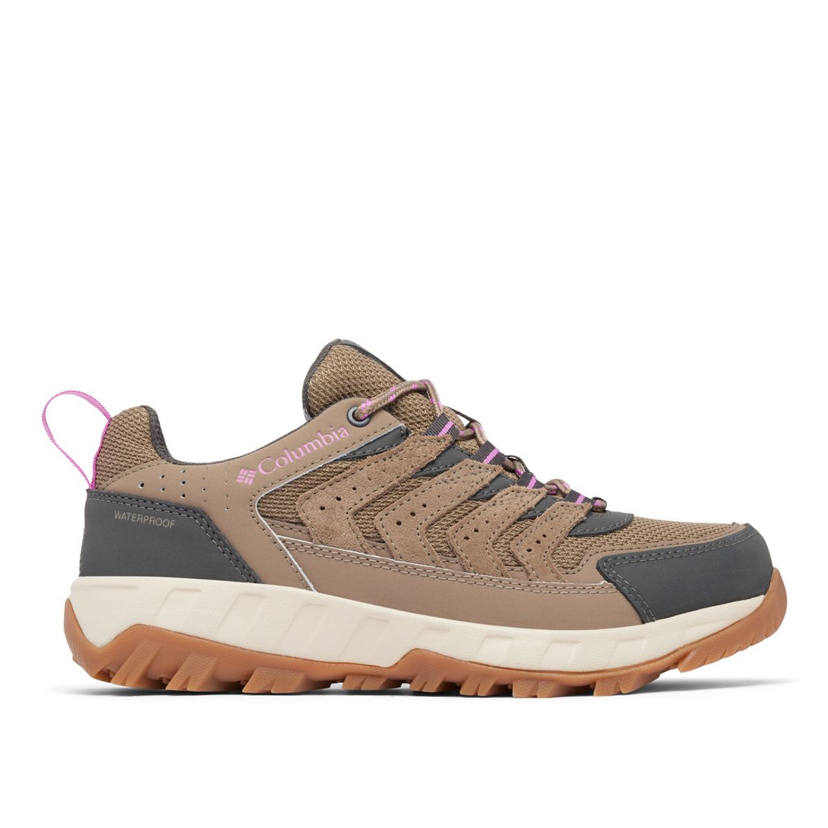 COLUMBIA - Tenis Mujer Columbia STRATA TRAIL LOW WP Beige COLUMBIA