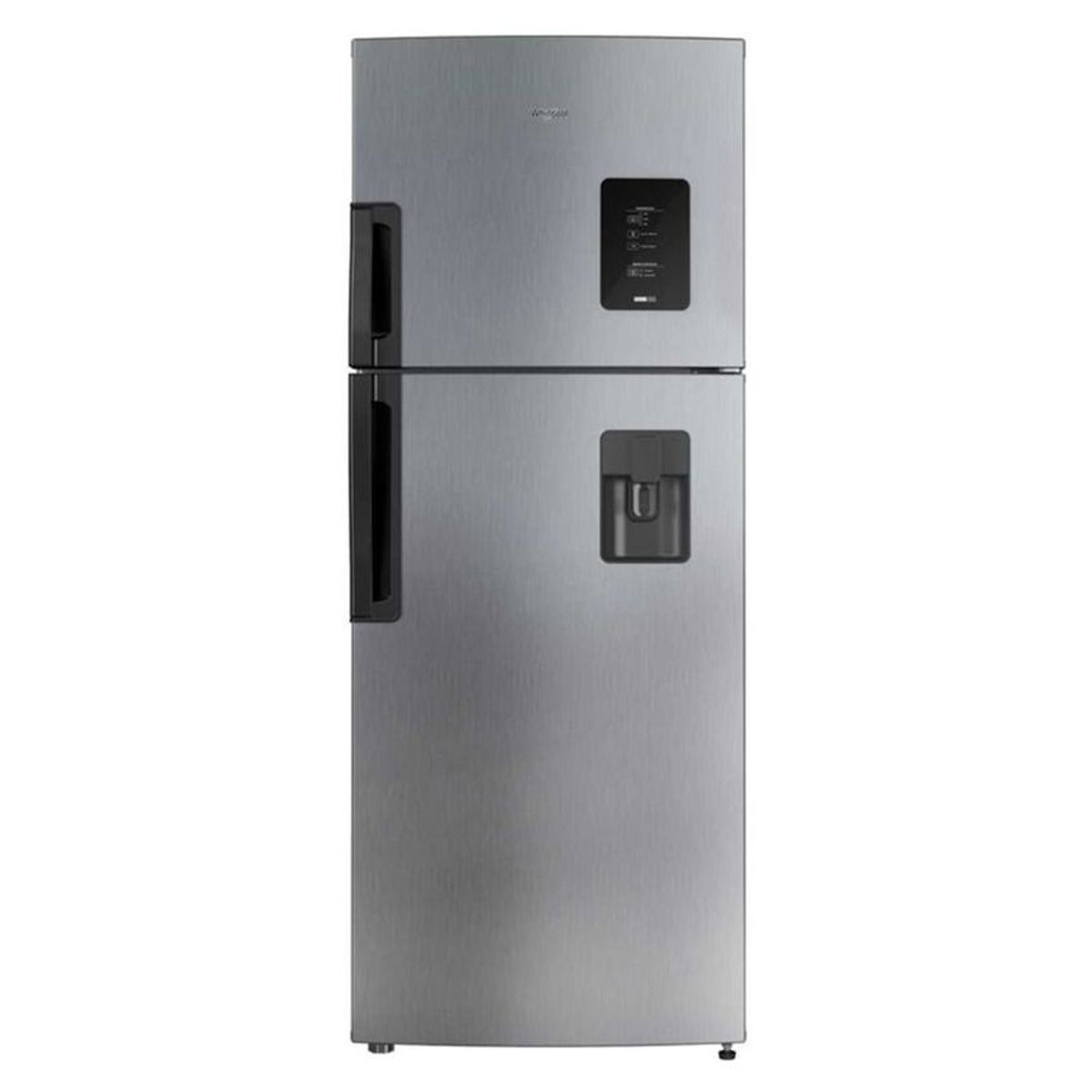 WHIRLPOOL - Nevera whirlpool no frost congelador superior 435 wrw45aktww gris