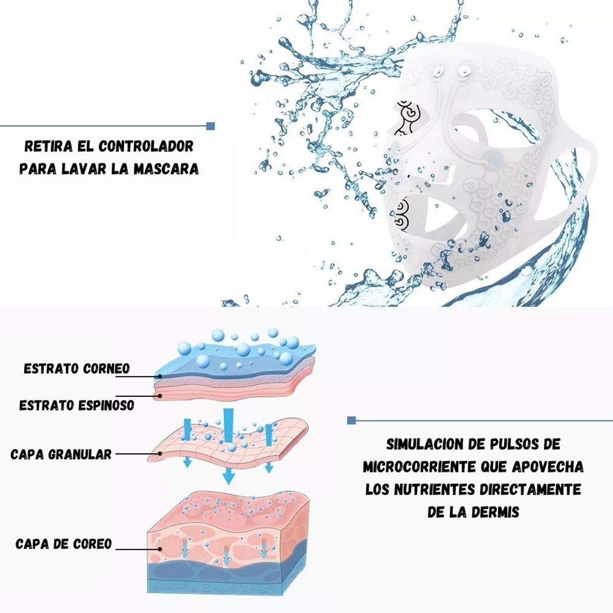 GENERICO - Mascara Facial Electronica