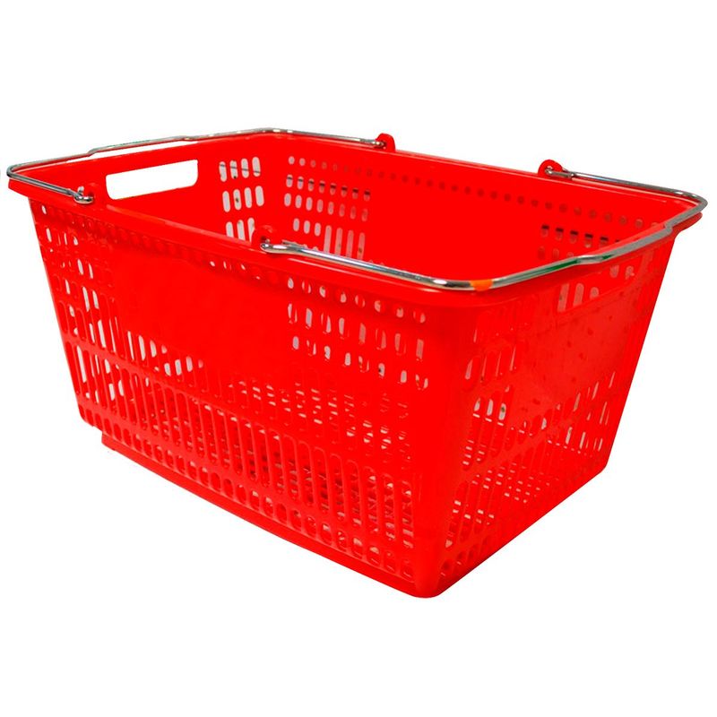 GENERICO - Canasta para mercado plástica autoservicio