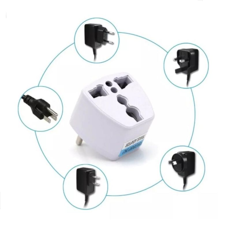 GENERICO - Adaptador De Corriente Viajero De Convercion - Europeo - 001