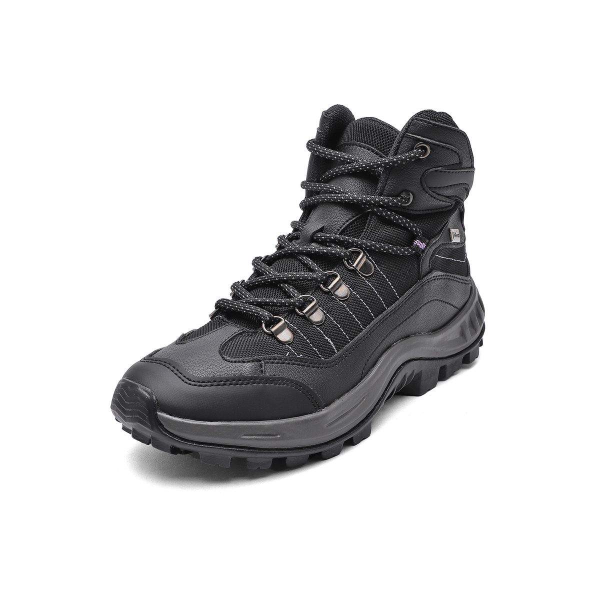 TELLENZI - Bota Dama Outdoor Negro-LilaTellenzi 1475