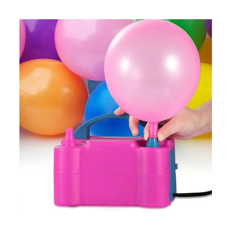GENERICO - Inflador Eléctrico De Globos 600watts Doble Boquilla