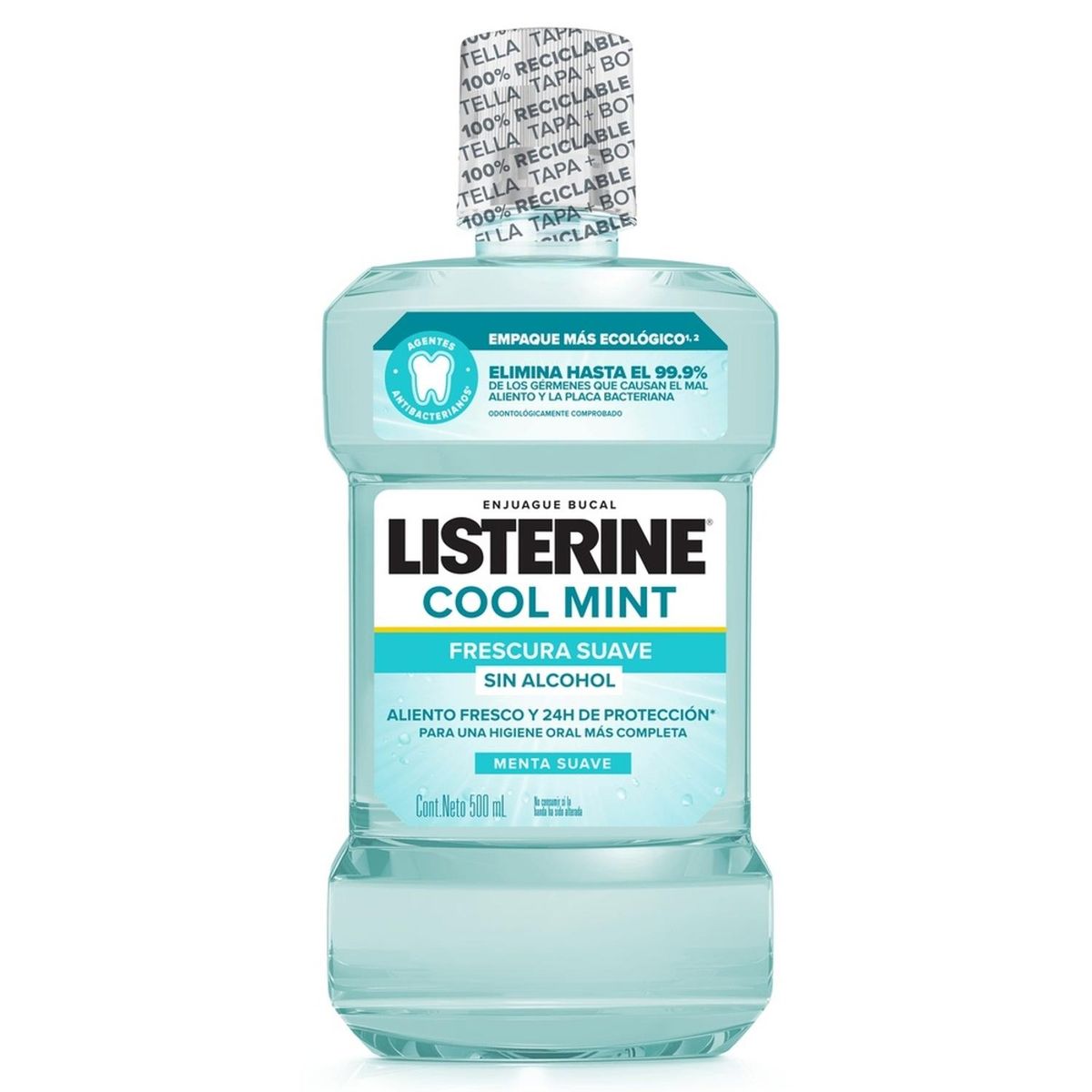 LISTERINE - Enjuague Bucal LISTERINE Cool Mint Zero 500 ML_.