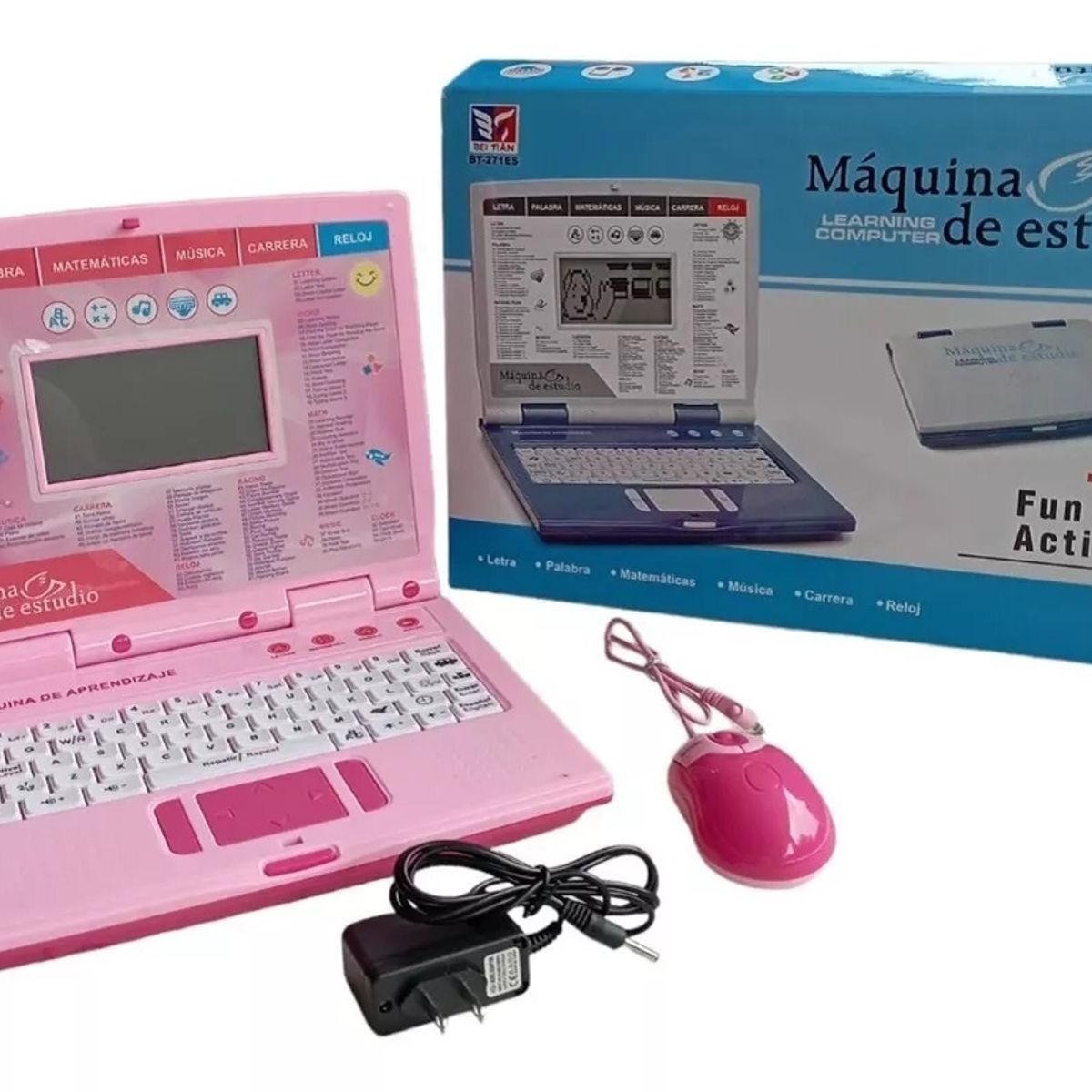 GENERICO - Computador Didáctico Para Niños Juguete 130 Funciones