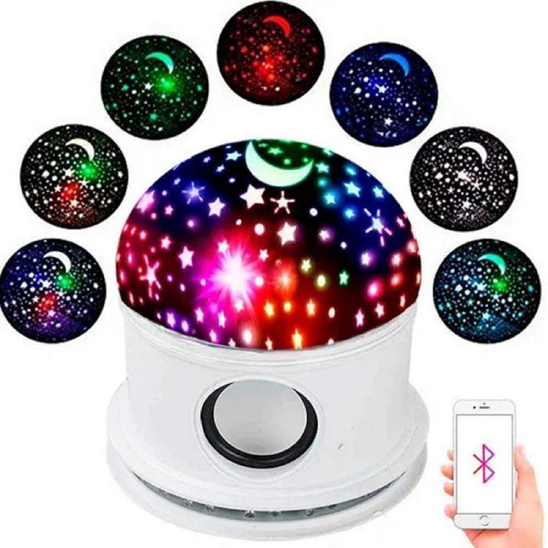 GENERICO - Lamapa Estrellas Lunas Parlante Bluetooth Mas Control