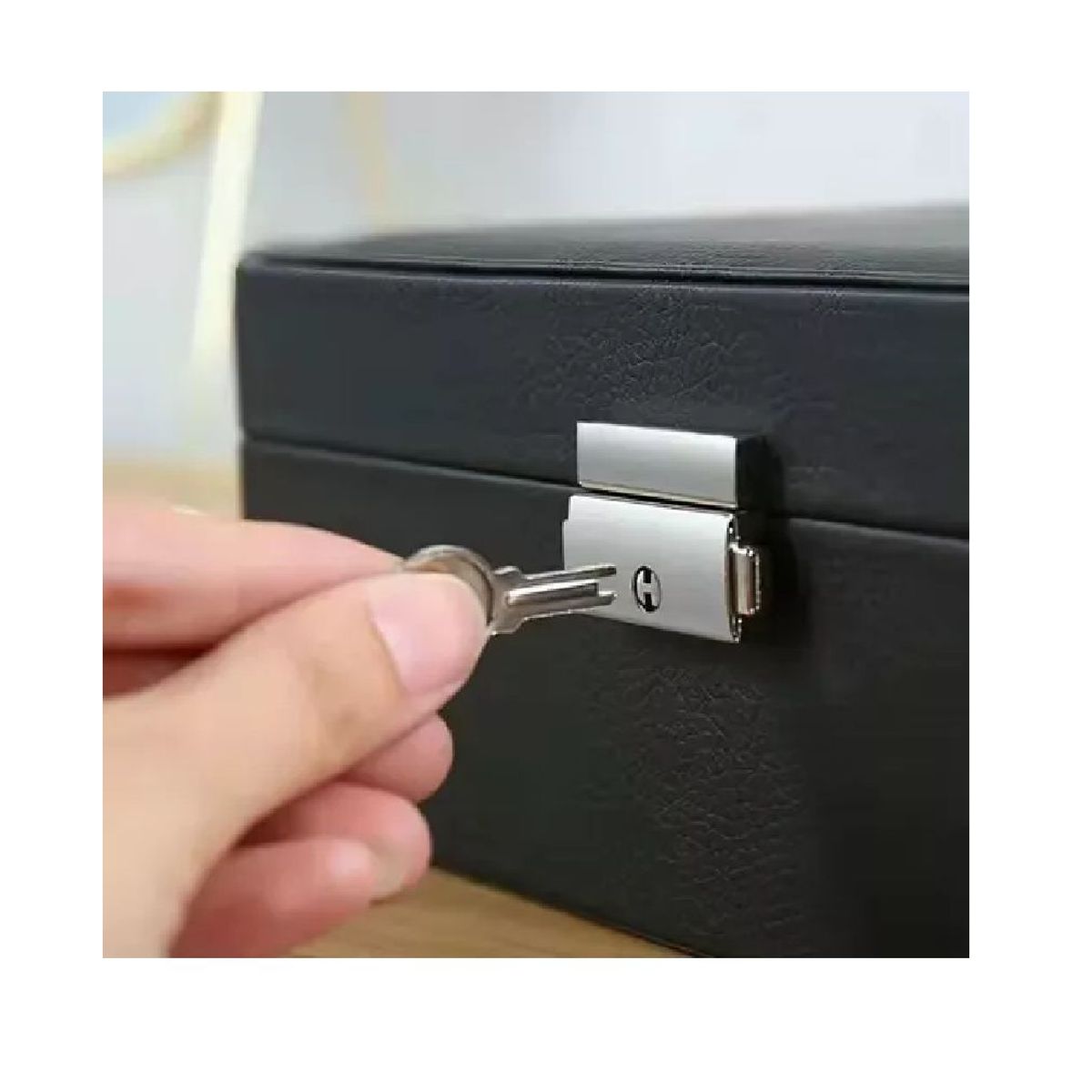 KIDSHOP - Joyero Organizador Estuche Para Joyería Caja Para Joyas PROG-5 Blanco