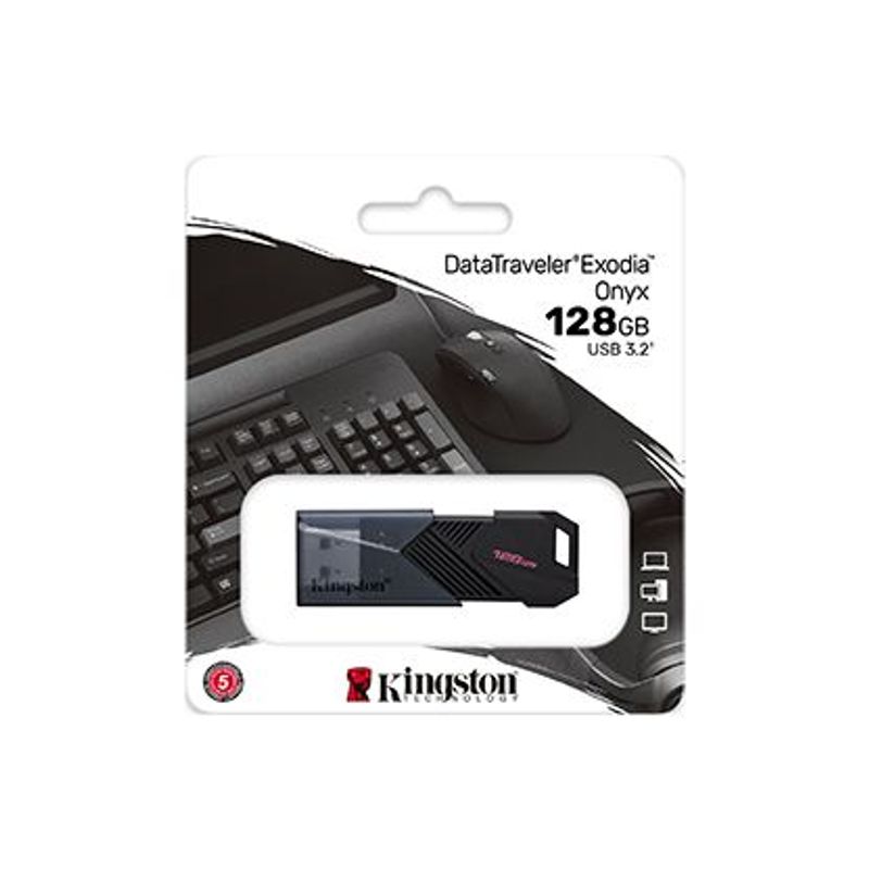 KINGSTON - Memoria Usb Kingston 128GB 3.2 Gen 1 DataTraveler Onyx