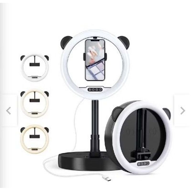 GENERICO - ARO DE LUZ CON SOPORTE PARA CELULAR TAMAÑO 26CM