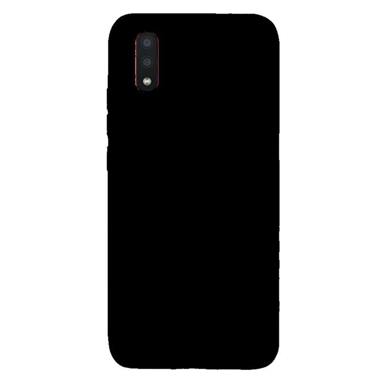 GENERICO - Funda Estuche Silicone Case Compatible Samsung A02 Negro