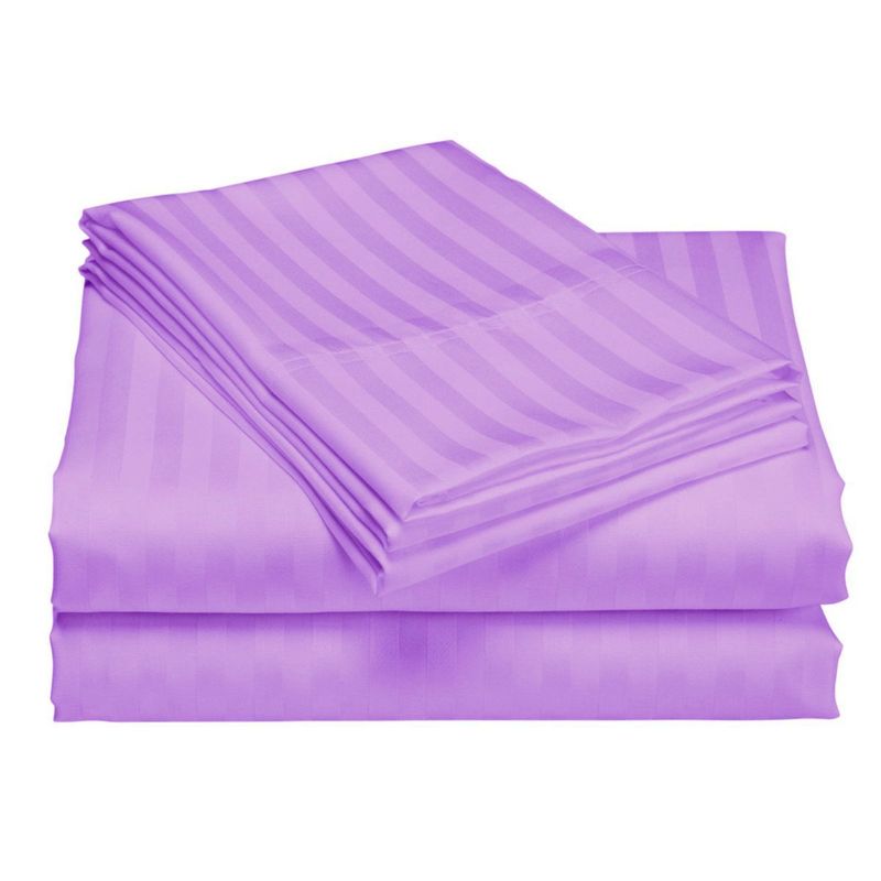 GENERICO - Juego De Sábanas Bella Home Sencillo 100x190x30 cm Lila