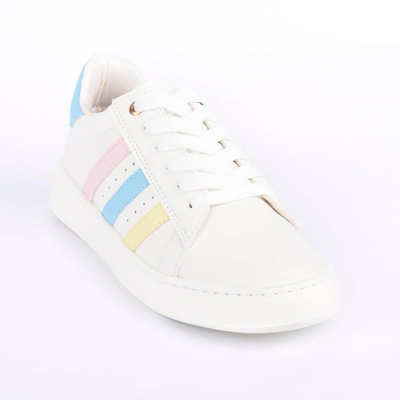 PRICE SHOES - Price Shoes Tenis Moda Mujeres 242F-18CELESTE