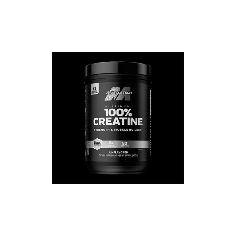 MUSCLETECH - Platinum 100% Creatine 80 Servicios - Muscletech