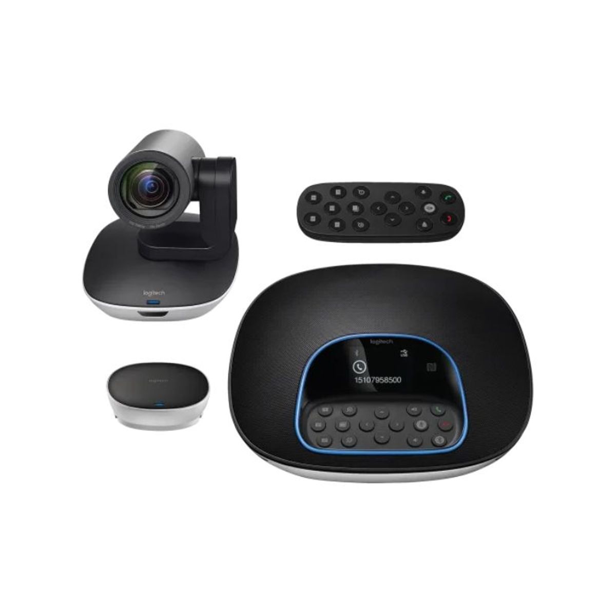 LOGITECH - Camara para conferencias Logitech  Group 1080HD Compatible Win-Mac