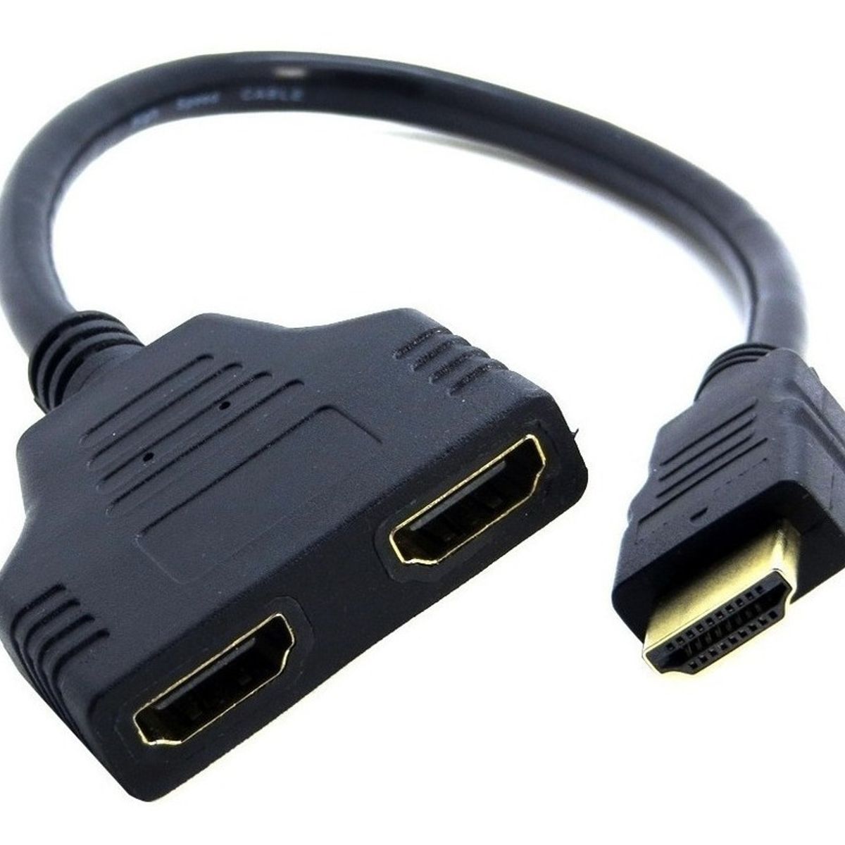 GENERICO - Adaptador Hdmi Divisor 1 A 2 Pantallas Salida Dual Splitter