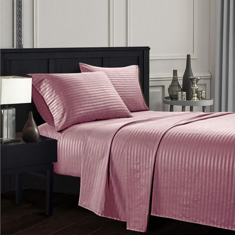 GENERICO - Juego De Sábanas Bella Home Sencillo 100x190x30 cm Palo De Rosa