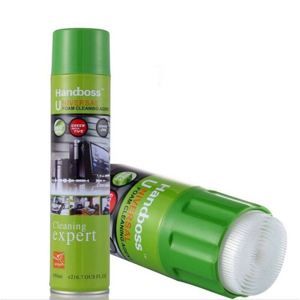 GENERICO - Limpiador Espumoso Universal De Dispositivos 650ml + Cepillo
