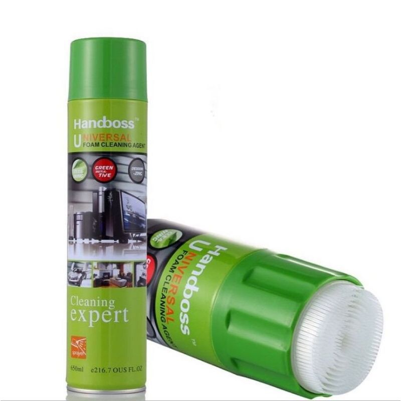 GENERICO - Limpiador Espumoso Universal De Dispositivos 650ml + Cepillo