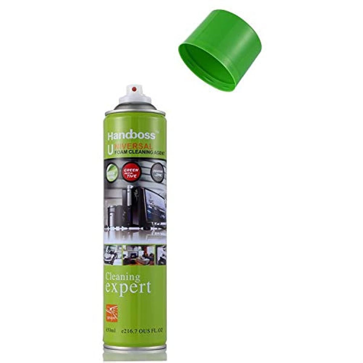 GENERICO - Limpiador Espumoso Universal De Dispositivos 650ml + Cepillo