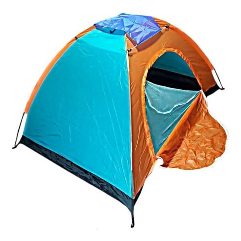 GENERICO - Camping Lona Gruesa Aluminio Doble Capa Carpa Para 4 Persona
