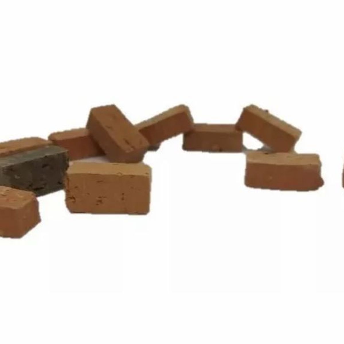 GENERICO - Ladrillo Para Maqueta, Ladrillos Miniatura * 500 Unidades