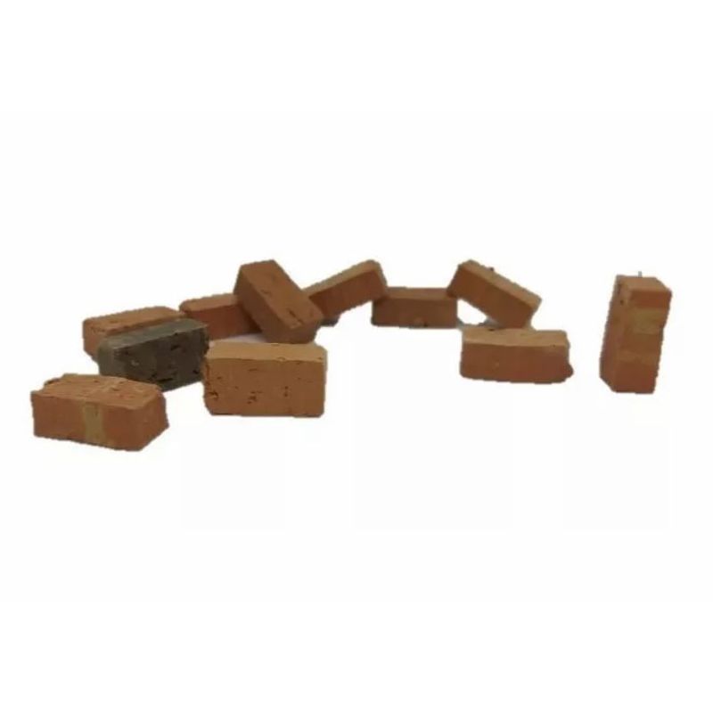 GENERICO - Ladrillo Para Maqueta, Ladrillos Miniatura * 500 Unidades