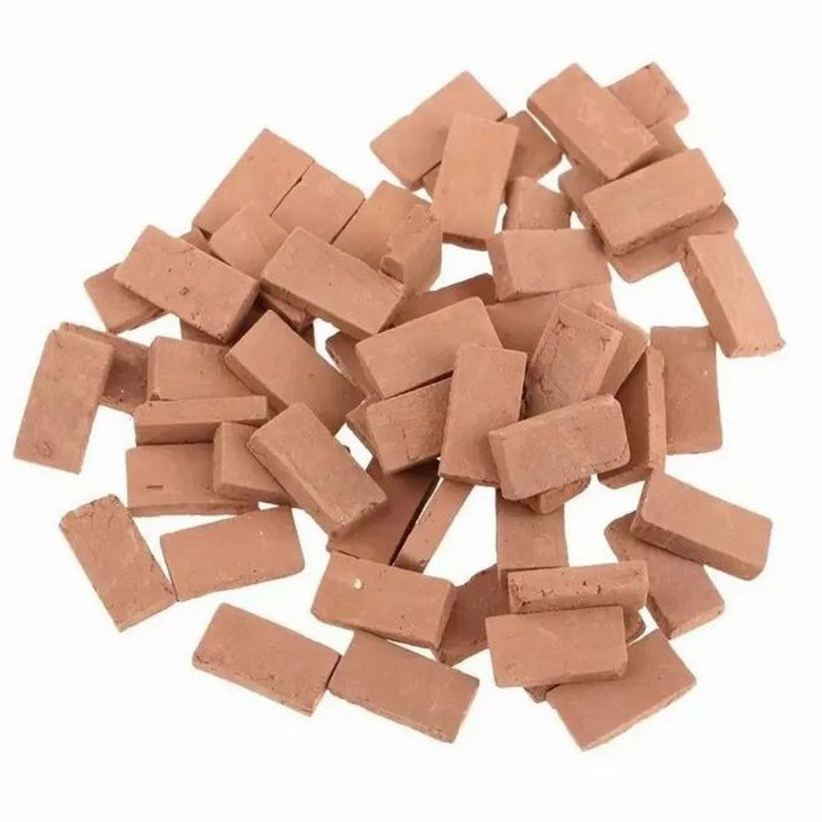 GENERICO - Ladrillo Para Maqueta, Ladrillos Miniatura * 500 Unidades