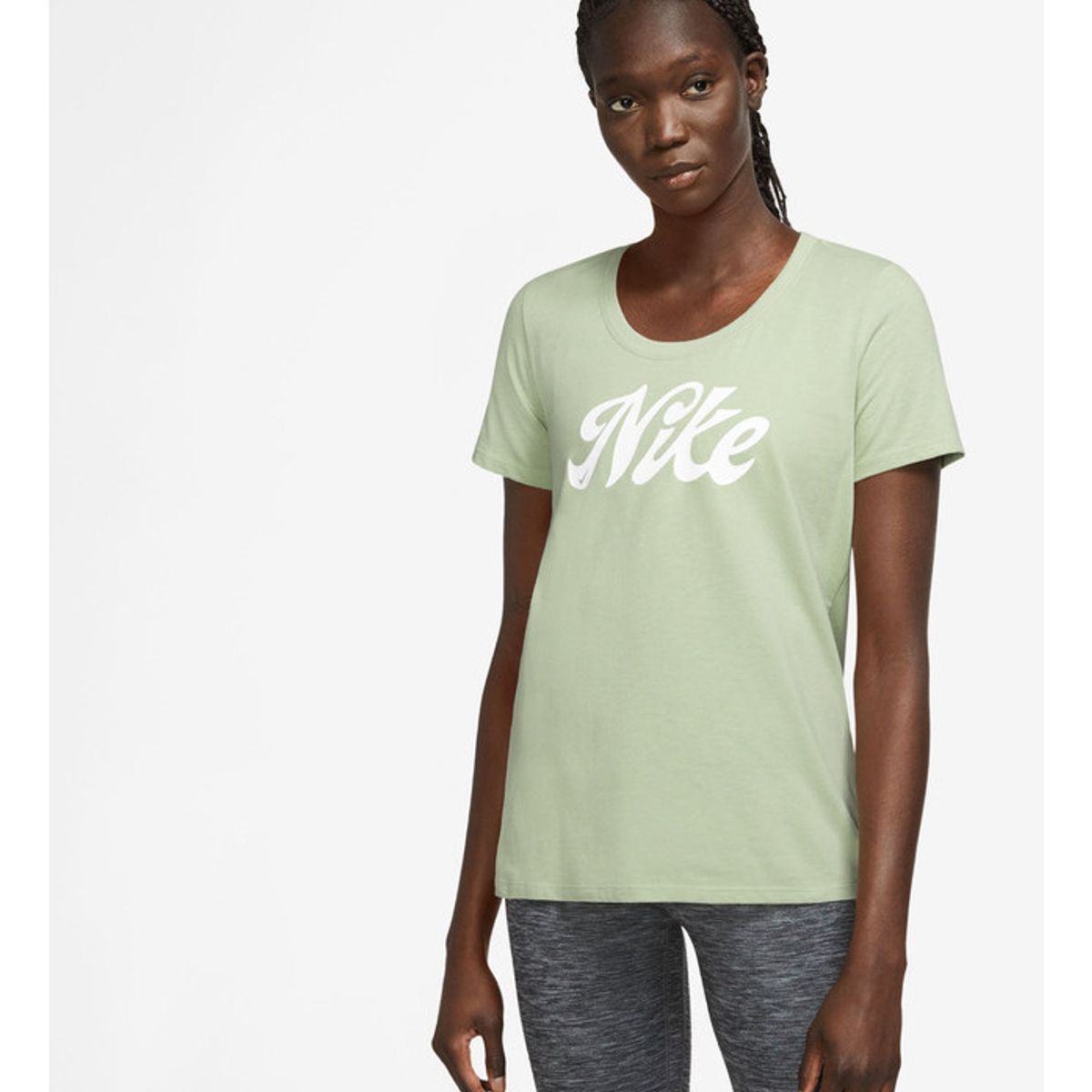 NIKE - Camiseta Mujer Nike Dri Fit Script