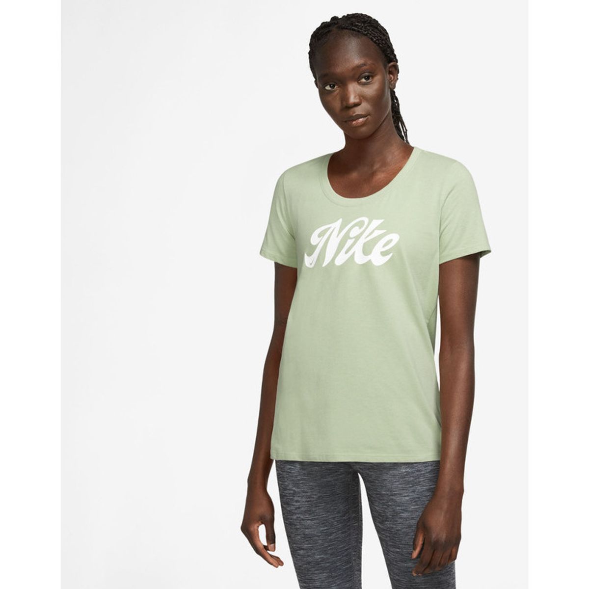 NIKE - Camiseta Mujer Nike Dri Fit Script