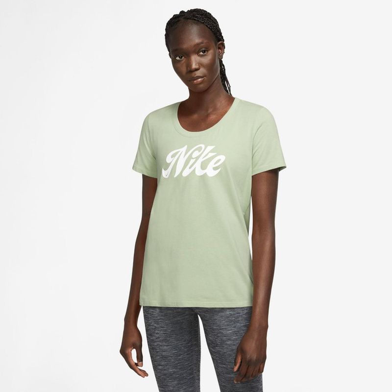 NIKE - Camiseta Mujer Nike Dri Fit Script