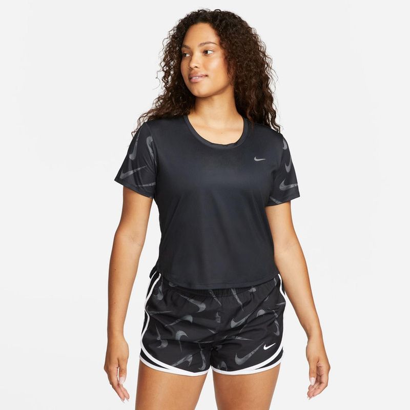 NIKE - Camiseta Mujer Nike Dri Fit Swoosh Crop